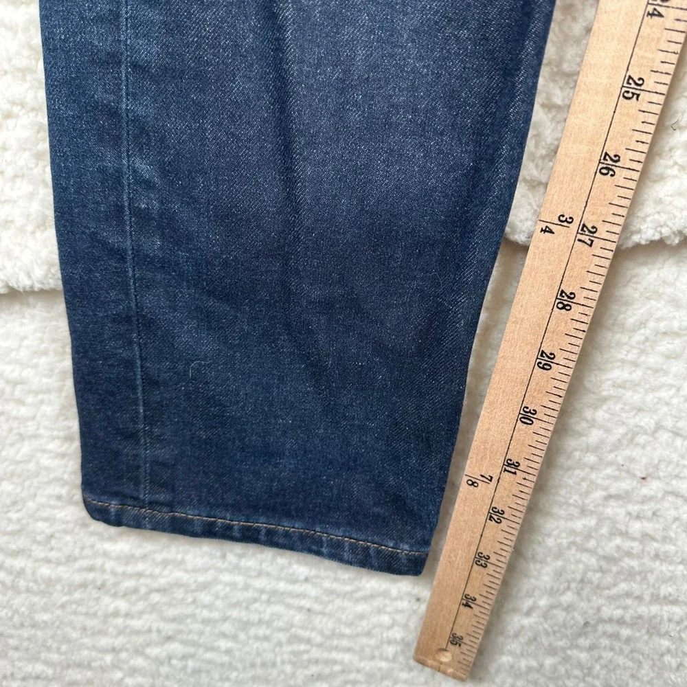 Everlane Uniform Slim Organic Cotton Jean Mens 4-Way Stretch 32x34 Dark Indigo